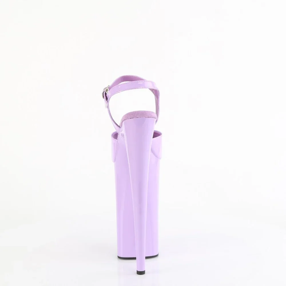 Pleaser Beyond 009 Lavender Platform High Heel Sandals - Picture 3 of 5